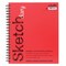 Ucreate Sketch Diary, Medium Weight, 11in x 9in, 70 Sheets, PK3 PCAR53007 - alternate 2